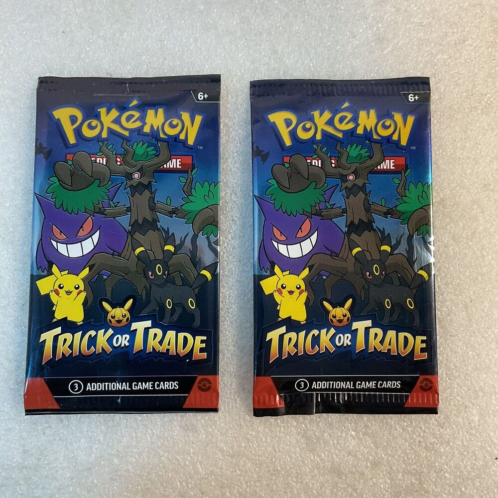 2024 Pokemon Trick Or Trade 2 Factory Sealed Packs